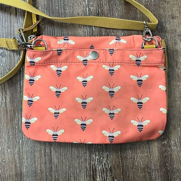 Fossil Cottagecore Bumblebee Print Nylon Crossbody Bag - Picture 6 of 11